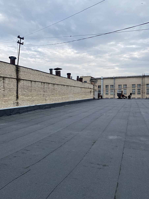 Ремонт кровли завода