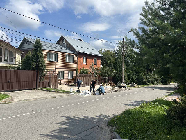 Реконструкция половины дома на улице Чехова