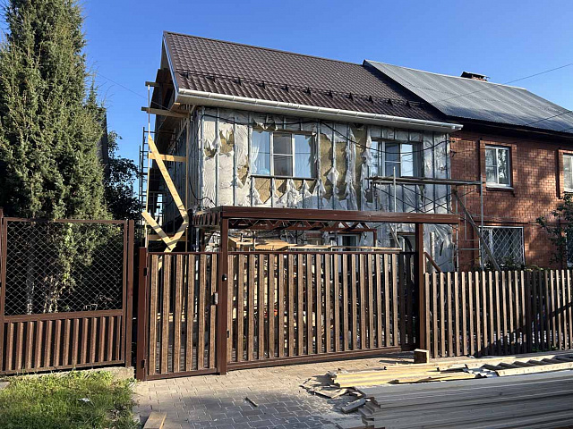 Реконструкция половины дома на улице Чехова