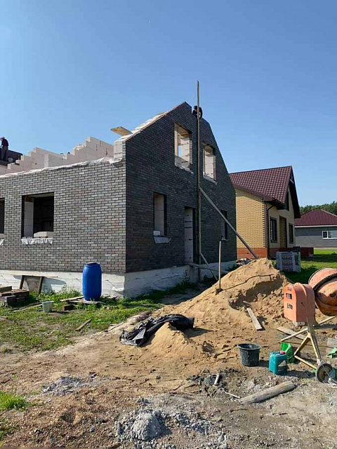 Строительство дома село Архангельское