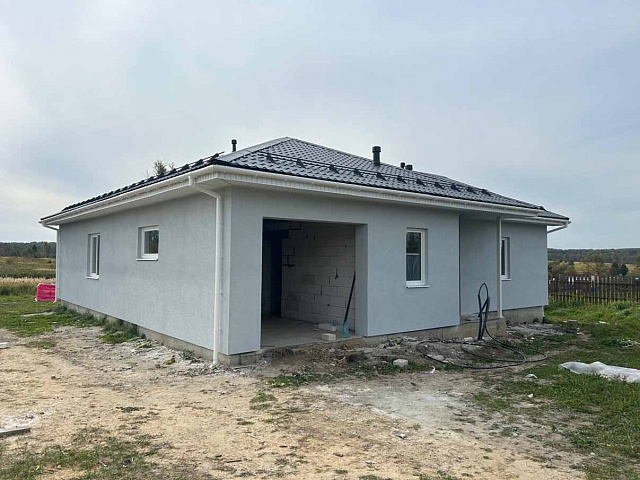 Строительство дома в деревне Большие Байдики