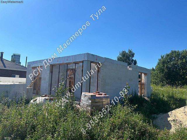 Строительство дома в поселке Новый