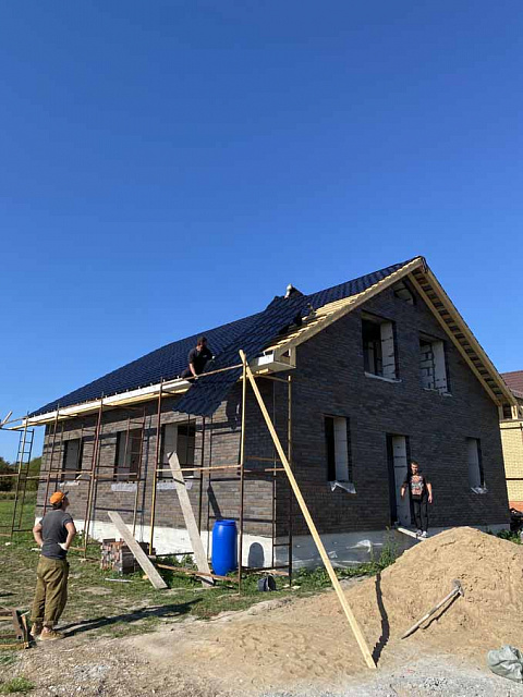 Строительство дома село Архангельское