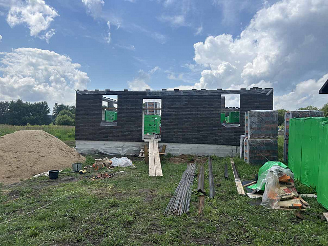 Строительство дома село Архангельское