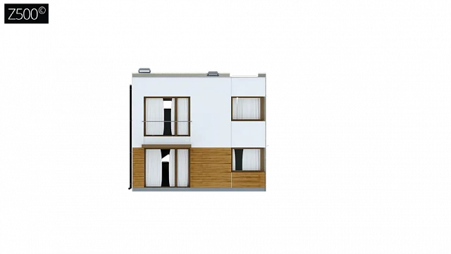 Проект дома zx51