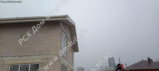 Строительство дома в поселке Новый