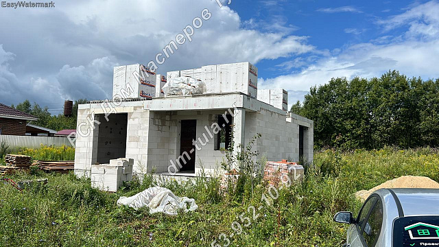 Строительство дома в поселке Новый