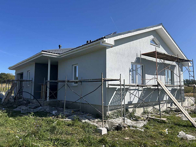 Строительство дома в деревне Большие Байдики