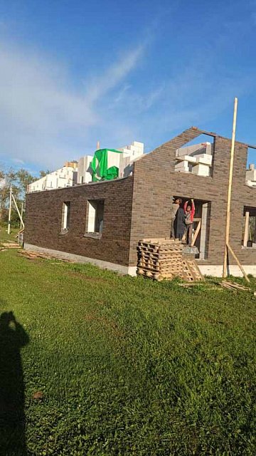 Строительство дома село Архангельское