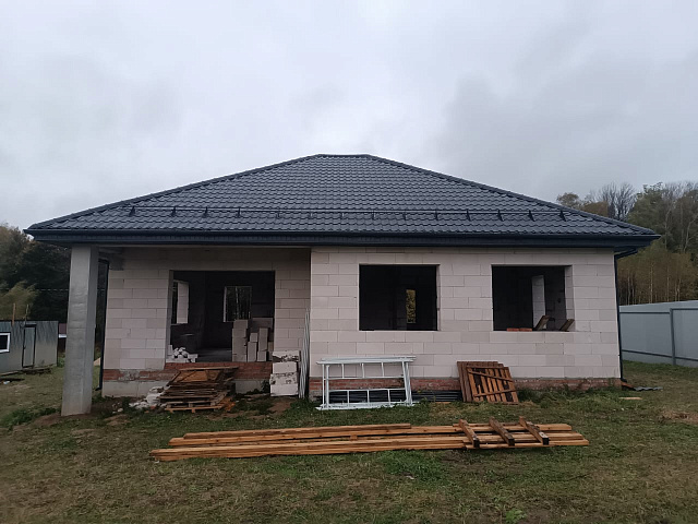 Строительство дома в д.Горюшино
