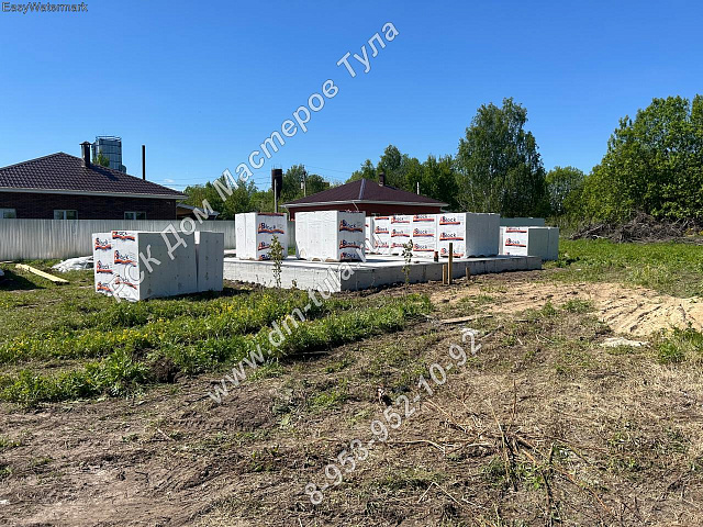 Строительство дома в поселке Новый