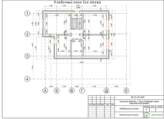 Проект дома DM240G2