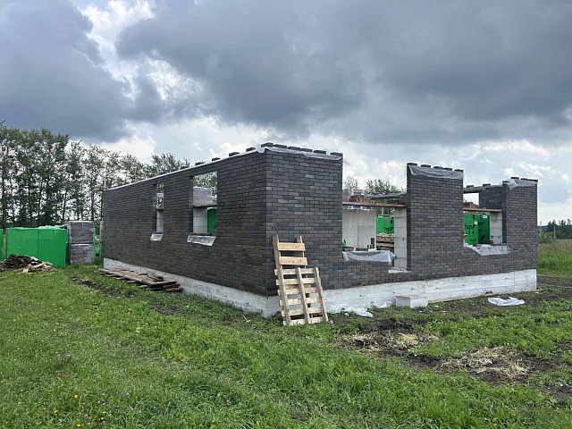 Строительство дома село Архангельское
