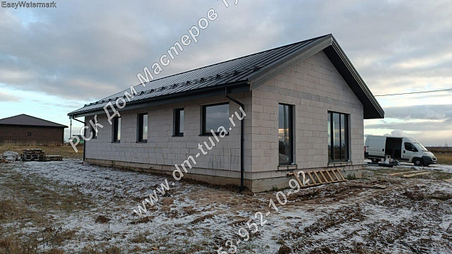 Строительство дома в поселке Скворцово 2