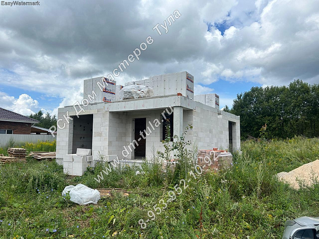 Строительство дома в поселке Новый