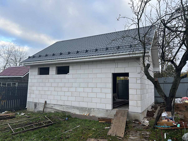 Строительство гаража