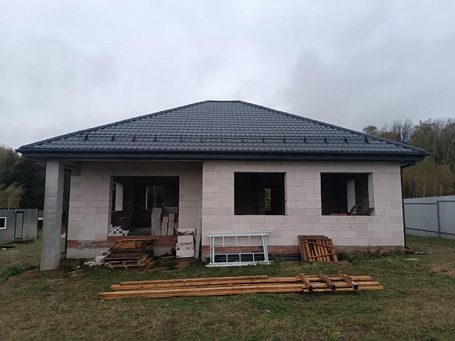 Строительство дома в д.Горюшино