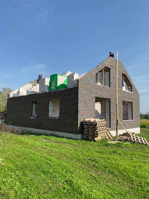Строительство дома село Архангельское