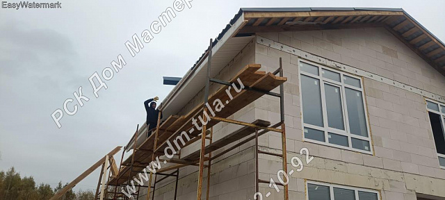 Строительство дома в поселке Новый