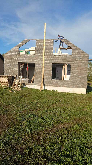Строительство дома село Архангельское