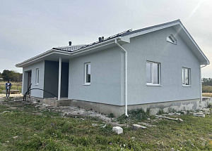 Строительство дома в деревне Большие Байдики