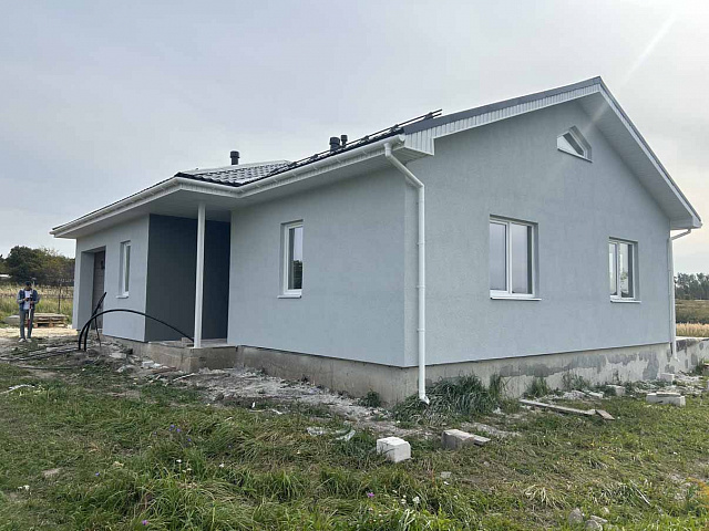 Строительство дома в деревне Большие Байдики
