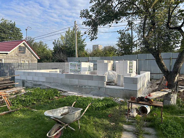 Строительство гаража
