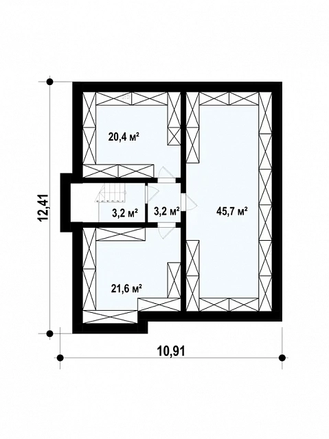 Проект дома zz2lbgp