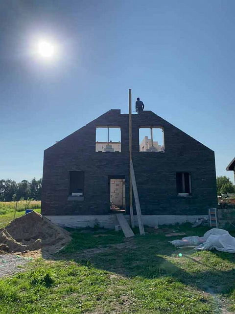 Строительство дома село Архангельское